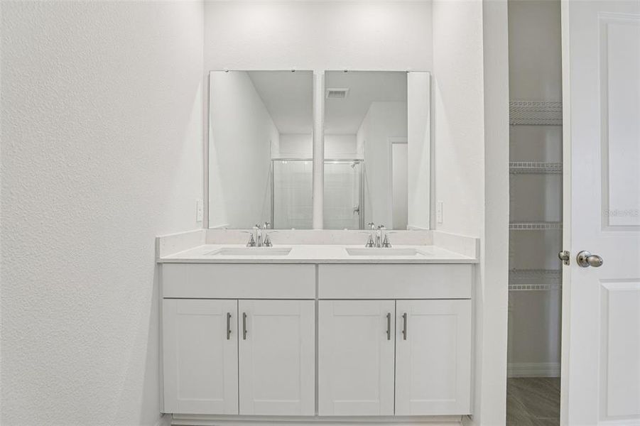 Furnished interior view inside a new home in Crosswinds - Signature Series, Haines City (Image 12).