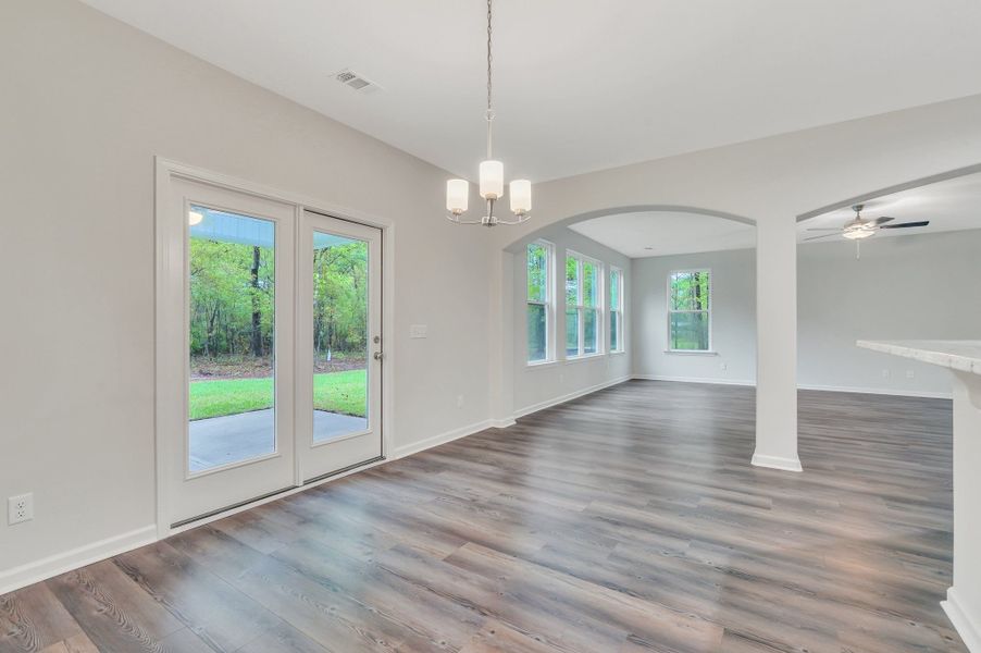 Representative unfurnished interior of a home built from the The Gwinnett by Smith Family Homes in Savannah Highlands, Savannah (Image 15).