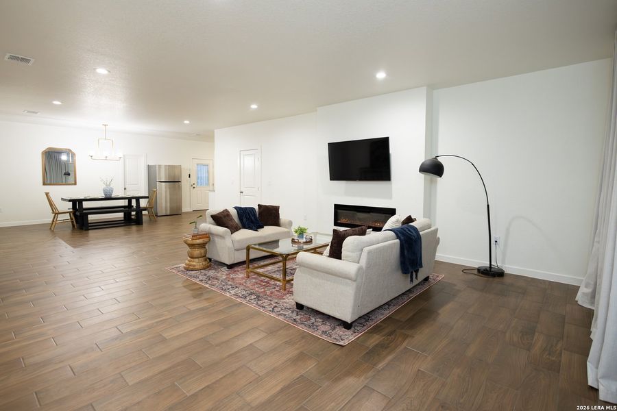 Furnished interior view inside a new home in , San Antonio (Image 6).