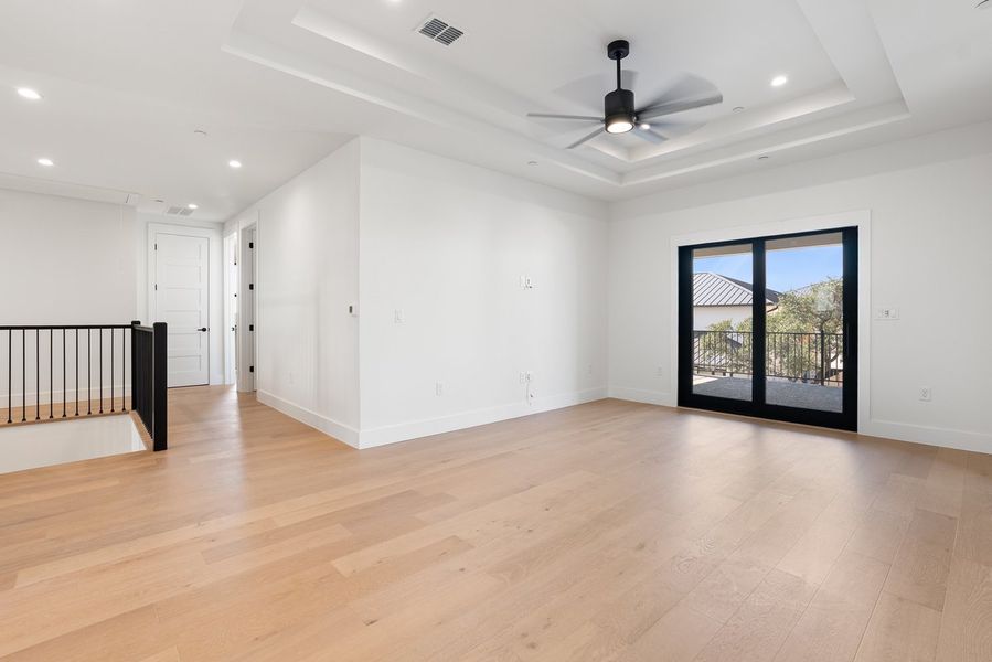 Spacious, unfurnished interior of a new home in Milky Way at River Place, Austin (Image 22).