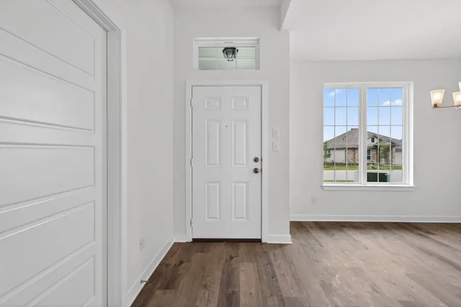 Spacious, unfurnished interior of a new home in South Pointe, Temple (Image 9). Spacious, unfurnished interior of a new home in South Pointe, Temple (Image 9).