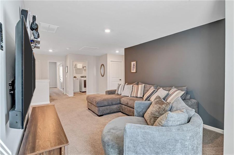 Furnished interior view inside a new home in Thompson Ridge, Dallas (Image 31).