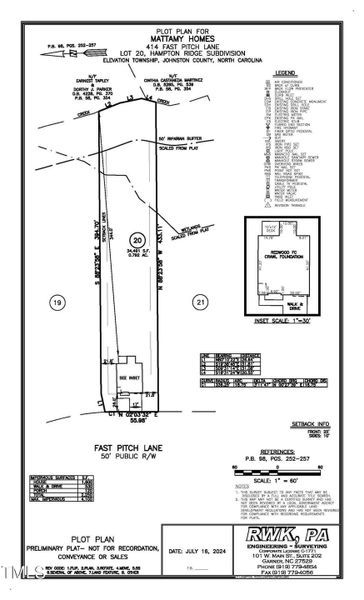 20 HPR - Plot Plan (8-5-24)