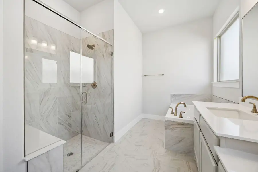 Representative furnished interior of a home built from the Kenai by Centre Living Homes in Painted Tree Lakeside, McKinney (Image 14).