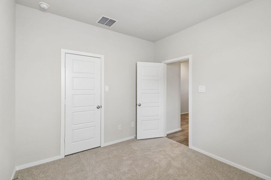 Spacious, unfurnished interior of a new home in Riviera Pines - Premier Series, Huffman (Image 22). Spacious, unfurnished interior of a new home in Riviera Pines - Premier Series, Huffman (Image 22).