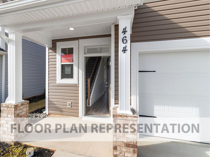 Exterior details and patio area of a home in Forrest Bluff, North Augusta (Image 3).