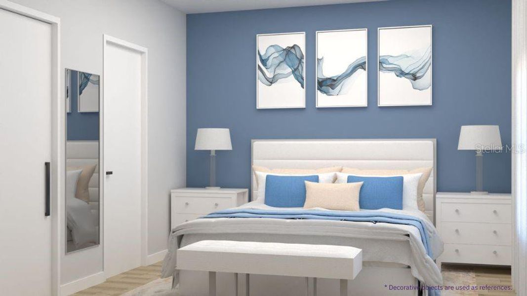 Furnished interior view inside a new home in , North Port (Image 3). Furnished interior view inside a new home in , North Port (Image 3).