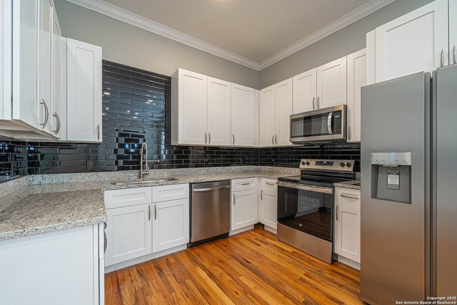 Furnished interior view inside a new home in , San Antonio (Image 8). Furnished interior view inside a new home in , San Antonio (Image 8).
