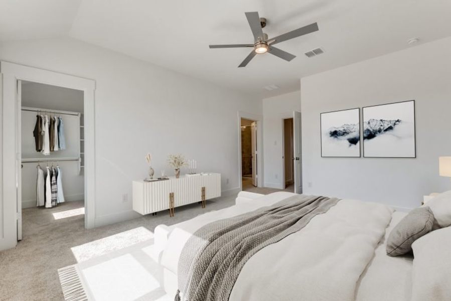 Furnished interior view inside a new home in Talia, Mesquite (Image 21).