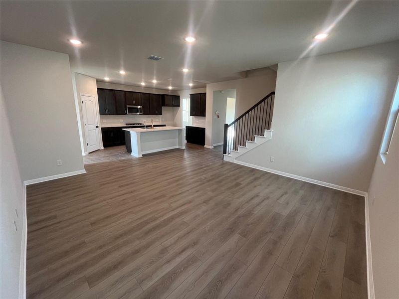 Spacious, unfurnished interior of a new home in The Cottages at Lariat, Liberty Hill (Image 12).