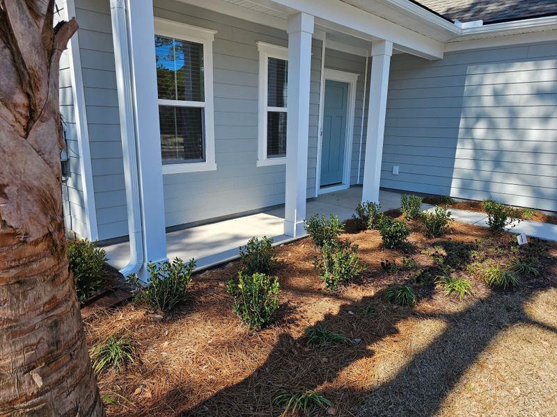 Exterior details and patio area of a home in Solserra, Shallotte (Image 4).