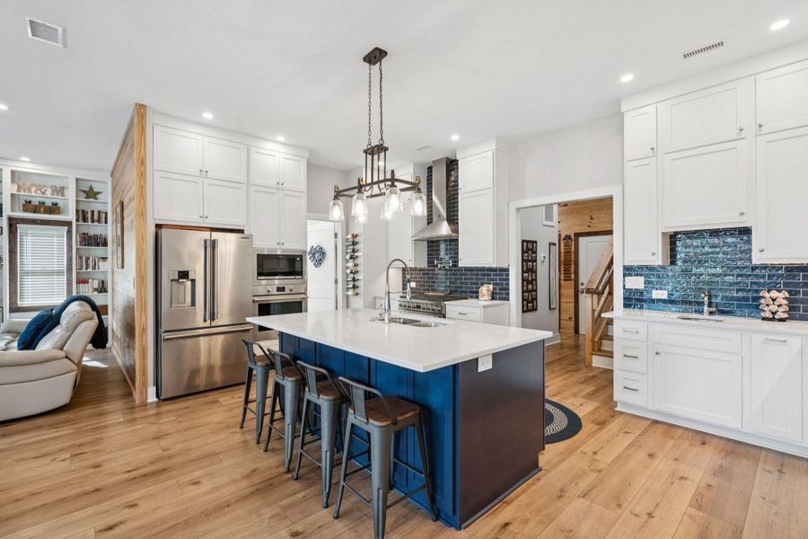 Furnished interior view inside a new home in , Folly Beach (Image 17).