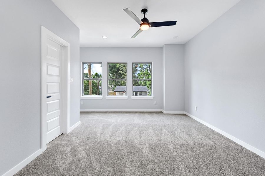 Bedroom three on second floor