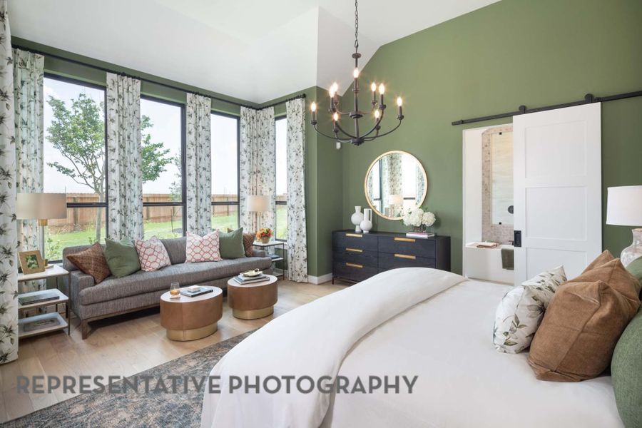 Furnished interior view inside a new home in Jubilee: 70ft. lots, Hockley (Image 12).