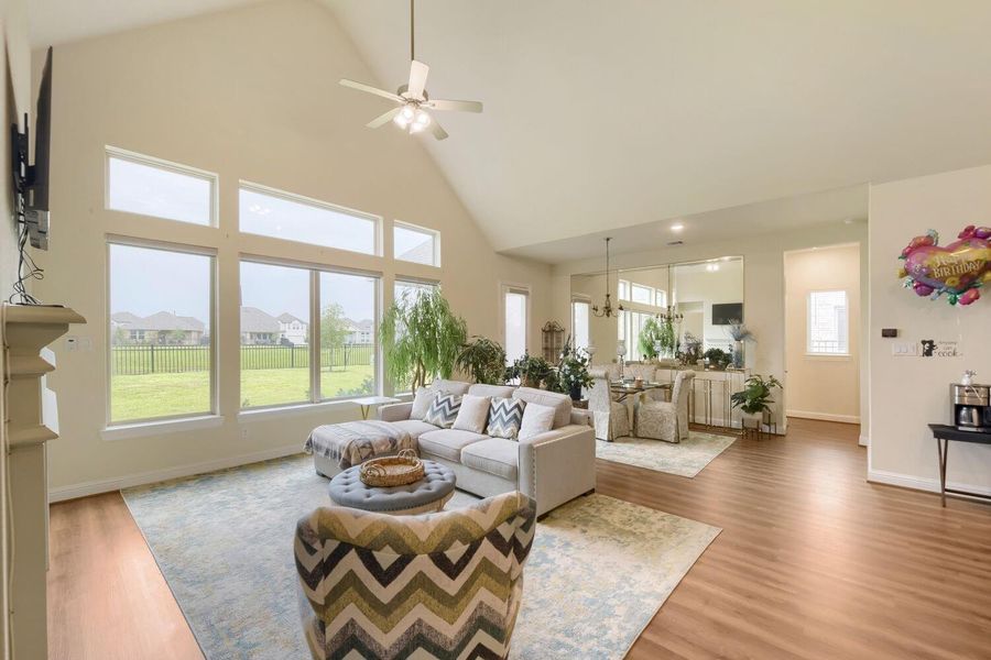 Furnished interior view inside a new home in , Katy (Image 12).