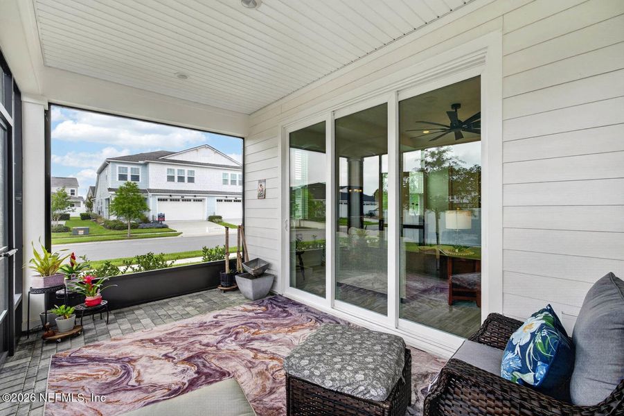Exterior details and patio area of a home in , Palm Coast (Image 20).