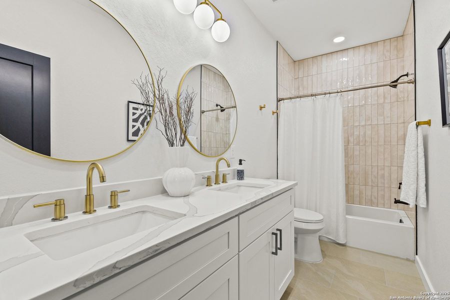 Furnished interior view inside a new home in , San Antonio (Image 13). Furnished interior view inside a new home in , San Antonio (Image 13).