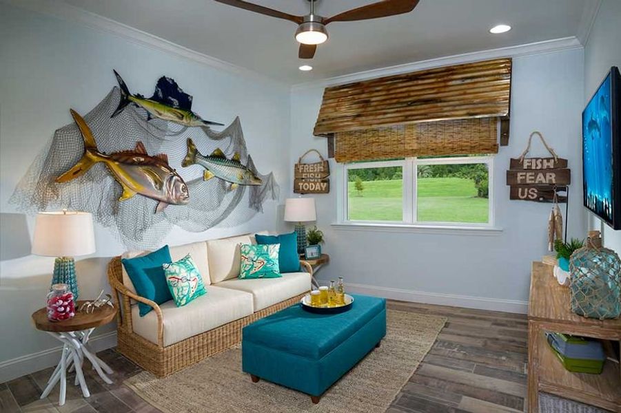 Representative furnished interior of a home built from the Aruba by Minto Communities in Latitude Margaritaville Hilton Head, Hardeeville (Image 5). Representative furnished interior of a home built from the Aruba by Minto Communities in Latitude Margaritaville Hilton Head, Hardeeville (Image 5).