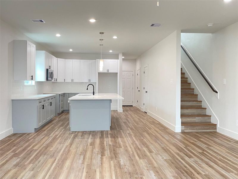 Spacious, unfurnished interior of a new home in , Houston (Image 9). Spacious, unfurnished interior of a new home in , Houston (Image 9).