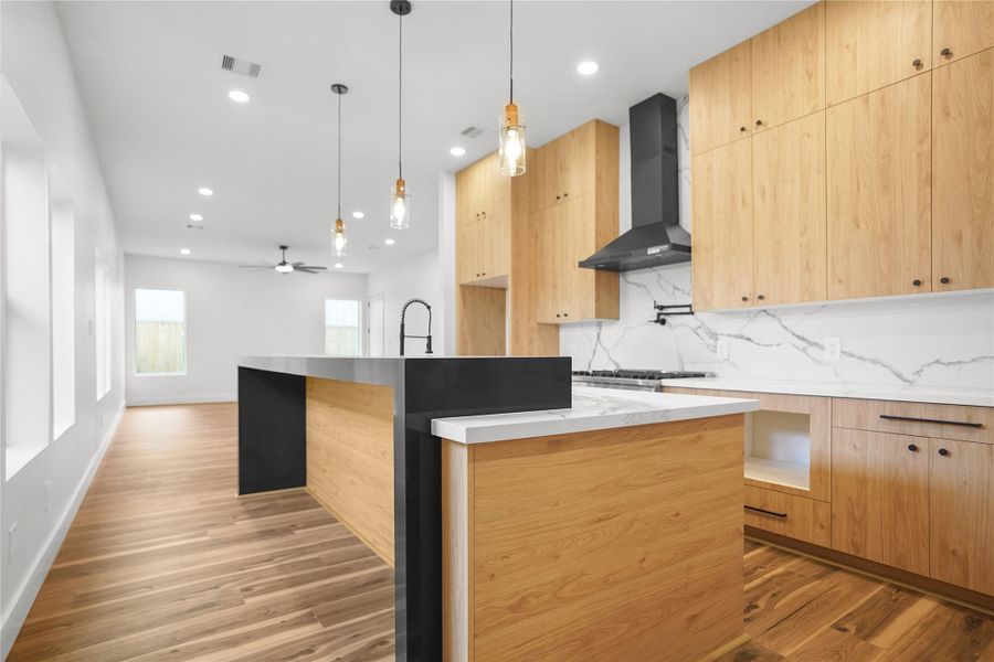 Furnished interior view inside a new home in , Houston (Image 10).