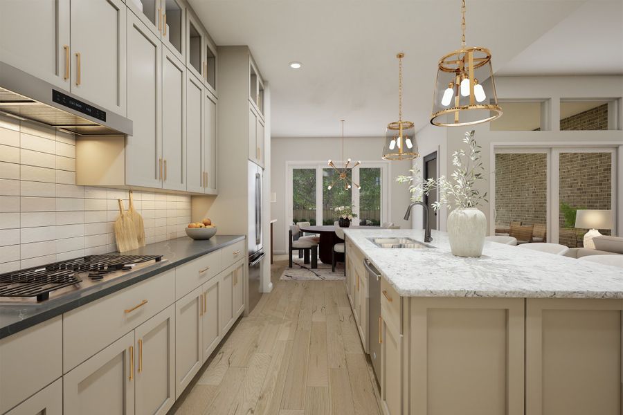 The Presidio - Optional Cooktop Kitchen