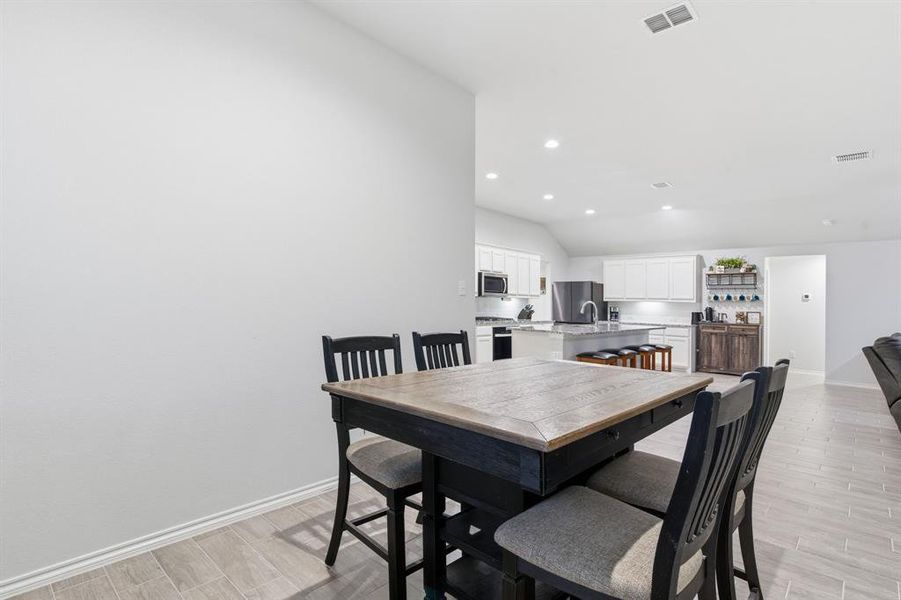Furnished interior view inside a new home in , Azle (Image 12).