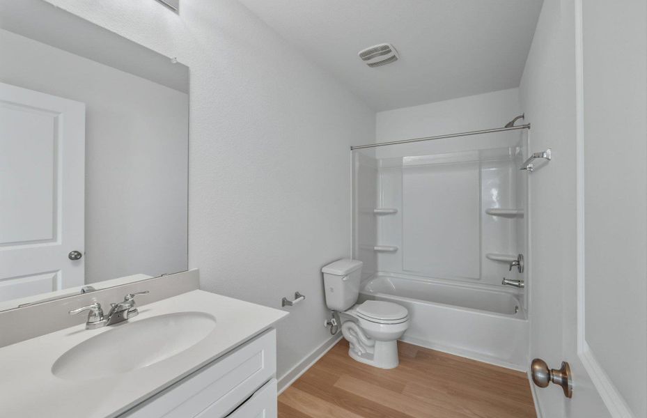 Furnished interior view inside a new home in Sunfield, Buda (Image 7). Furnished interior view inside a new home in Sunfield, Buda (Image 7).