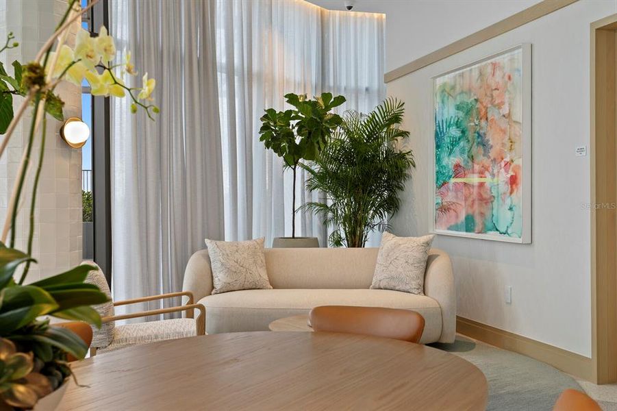 Furnished interior view inside a new home in , Tampa (Image 21). Furnished interior view inside a new home in , Tampa (Image 21).