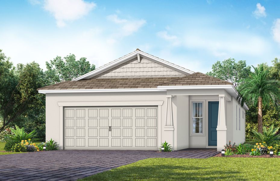 Representative exterior photo of a completed home built from the Hallmark by Pulte Homes in SeaFlower, Bradenton, FL (Image 19). Representative exterior photo of a completed home built from the Hallmark by Pulte Homes in SeaFlower, Bradenton, FL (Image 19).