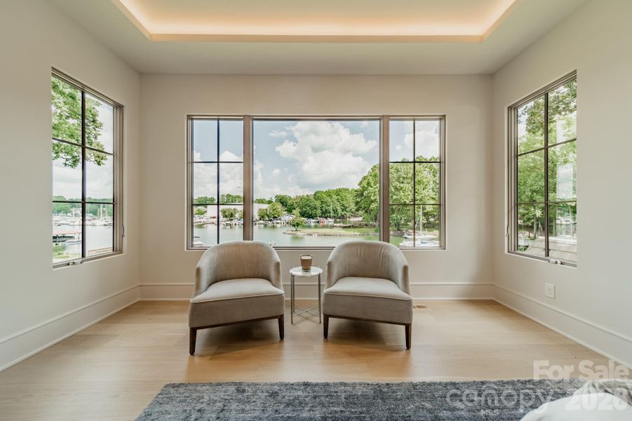 Furnished interior view inside a new home in , Cornelius (Image 37).