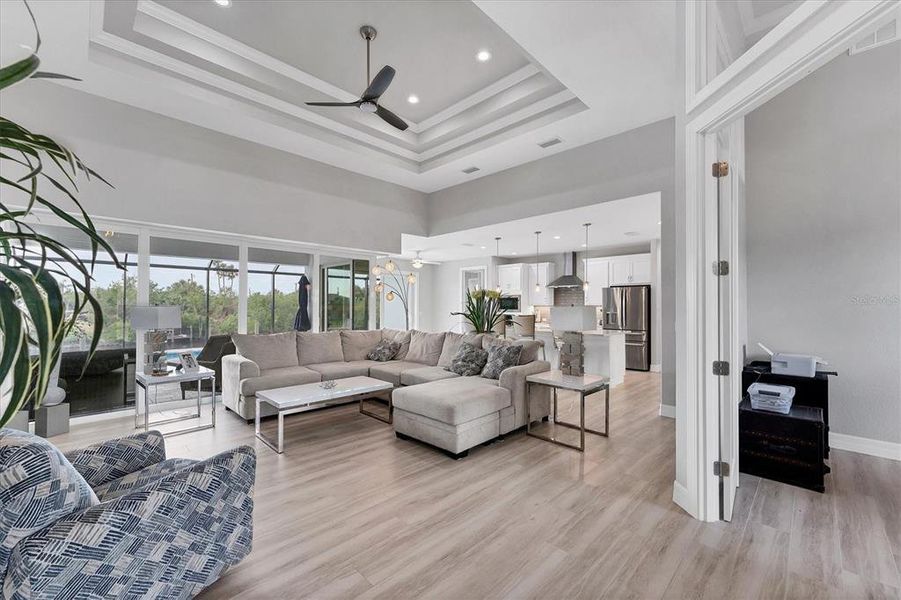 Furnished interior view inside a new home in , Port Charlotte (Image 28).