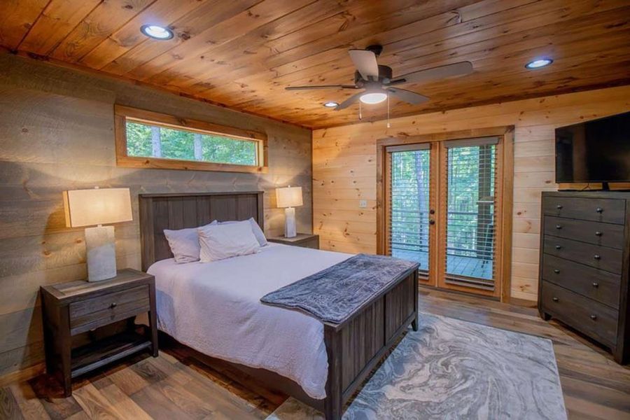 Furnished interior view inside a new home in , Blue Ridge (Image 19).