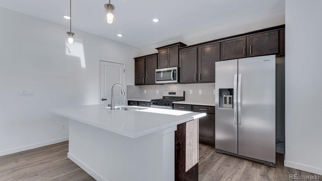 Furnished interior view inside a new home in Spring Valley Ranch, Elizabeth (Image 30).