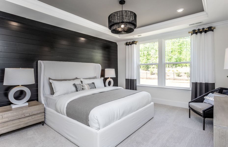 Representative furnished interior of a home built from the Palmary by Del Webb in Del Webb Carolina Ridge, Midland (Image 16).