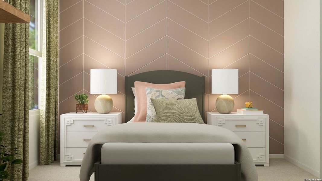 Furnished interior view inside a new home in Stone Garden, Elmendorf (Image 7).