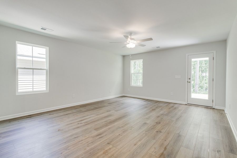 Spacious, unfurnished interior of a new home in Ellington, Elgin (Image 20). Spacious, unfurnished interior of a new home in Ellington, Elgin (Image 20).