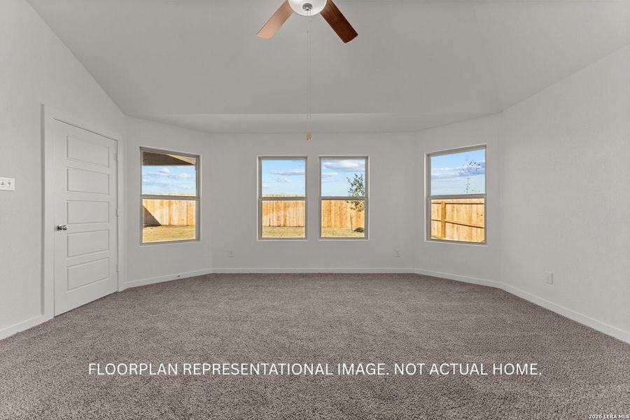 Spacious, unfurnished interior of a new home in Greenspoint Heights, Seguin (Image 13).
