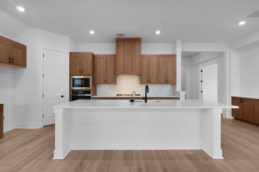 Furnished interior view inside a new home in Lariat, Liberty Hill (Image 5).