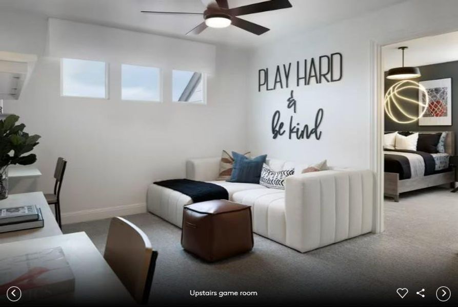 Interior photos- Photo of Pulte model home with same floor plan, not of actual home listed.