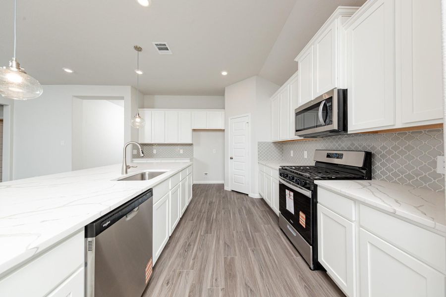Furnished interior view inside a new home in Bluestem, Brookshire (Image 7).