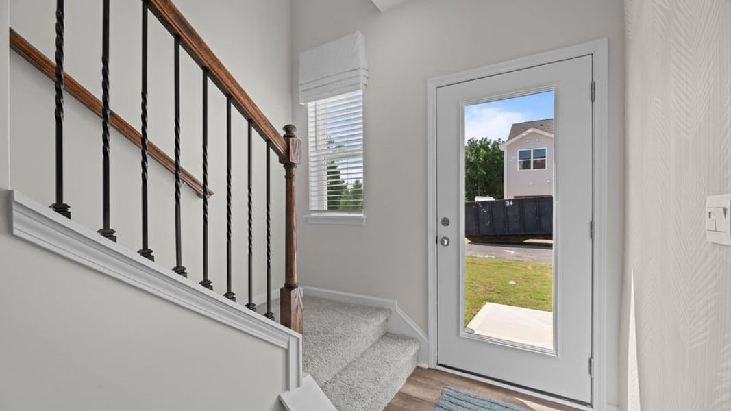 Spacious, unfurnished interior of a new home in Clock Road Townhomes, New Bern (Image 19).
