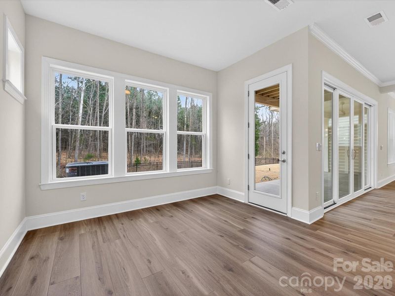 Spacious, unfurnished interior of a new home in North Creek Village, Huntersville (Image 19).