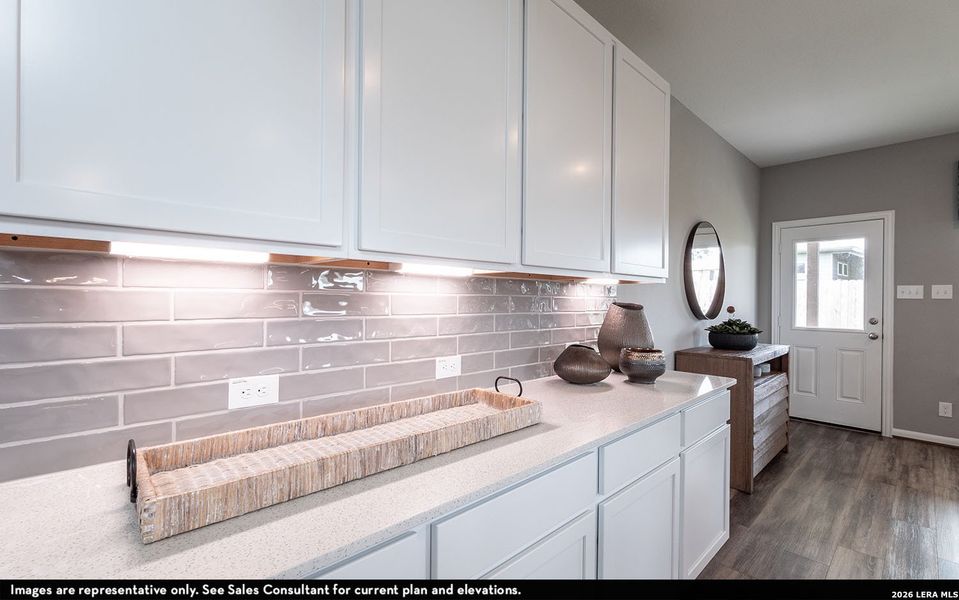 Furnished interior view inside a new home in Red Hawk Landing, San Antonio (Image 18).