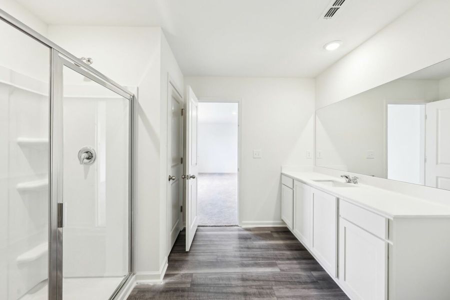 Image 39 representing the Galileo by Starlight Homes in Harrington Trails at The Canopies, New Caney, TX.