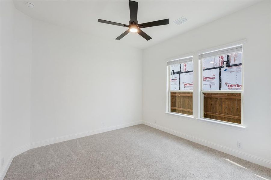 Spacious, unfurnished interior of a new home in Wildflower Ranch 60-65, Fort Worth (Image 26). Spacious, unfurnished interior of a new home in Wildflower Ranch 60-65, Fort Worth (Image 26).
