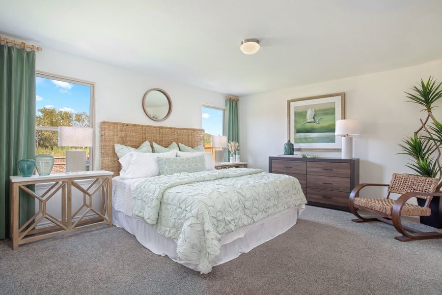 Representative furnished interior of a home built from the 1491 Modeled by KB Home in Princeton Estates, Princeton (Image 6).