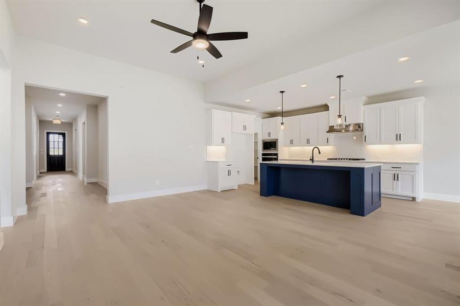 Family Room to Kitchen