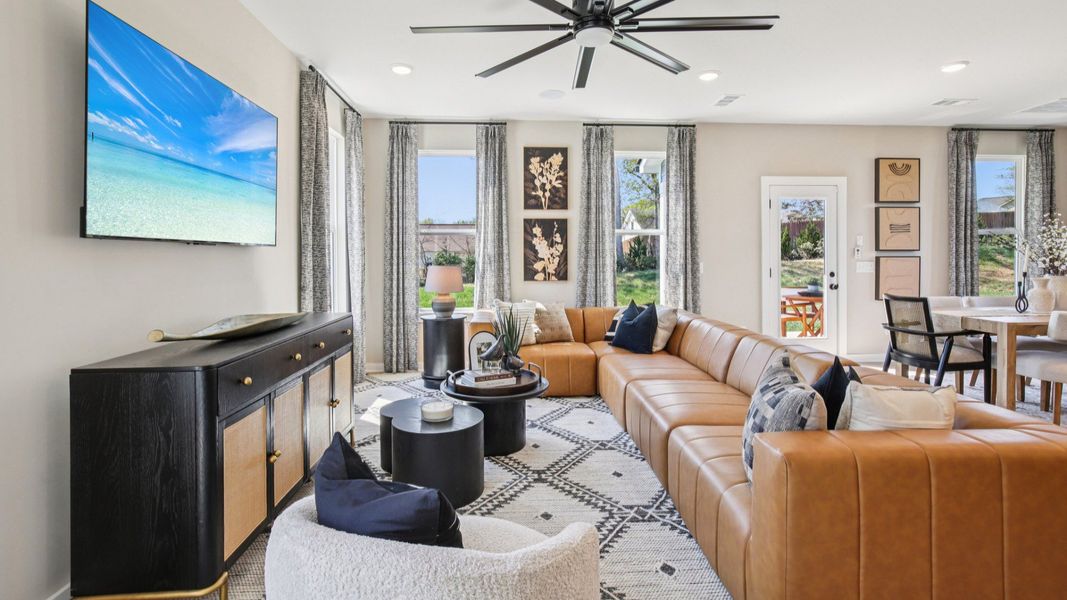 Furnished interior view inside a new home in Spring Branch, Smyrna (Image 9).