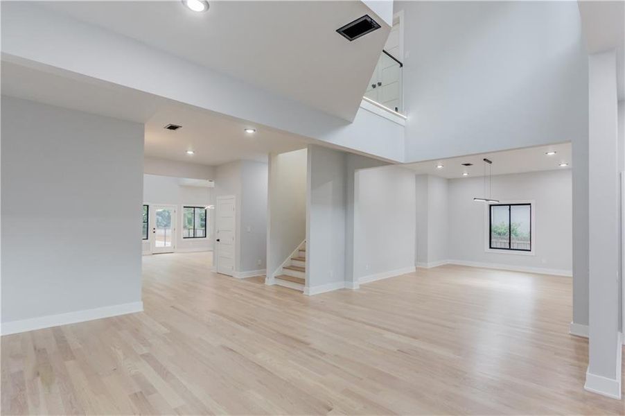 Spacious, unfurnished interior of a new home in , Atlanta (Image 47). Spacious, unfurnished interior of a new home in , Atlanta (Image 47).