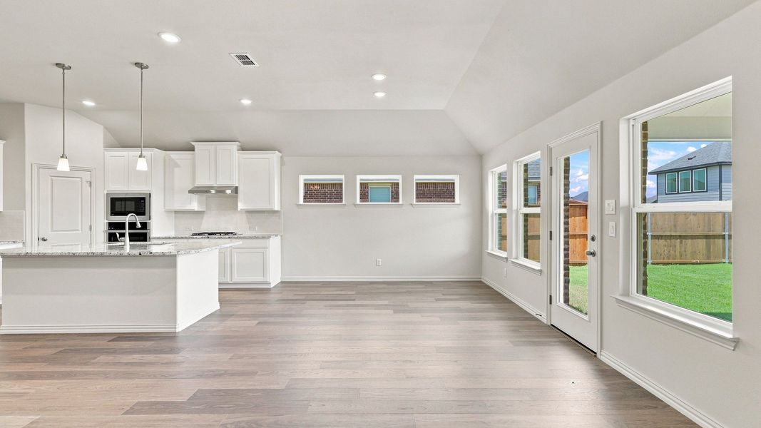 Furnished interior view inside a new home in Anna Ranch, Anna (Image 9).